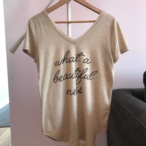 “what a beautiful mess” tee